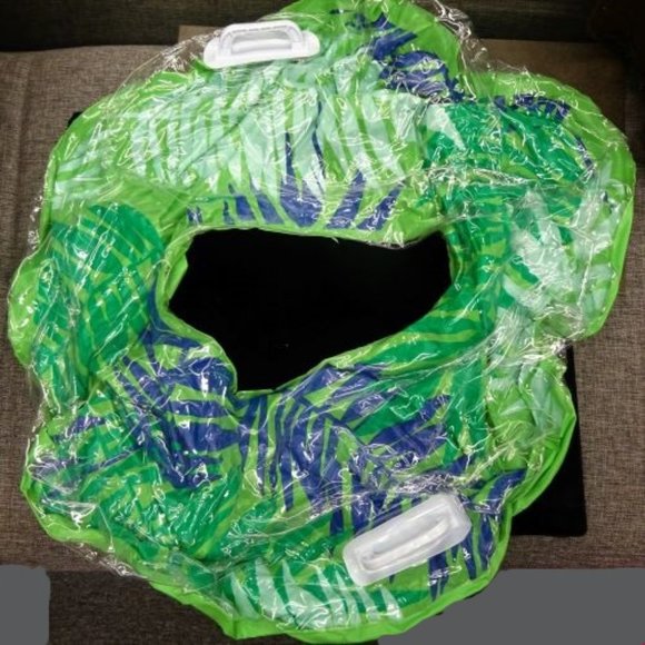 🛑 SUN SQUAD Tropical ➕🆒 SWIM FLOAT w/ Handles TUBE 💸BUY NOW‼️🟢 - Picture 5 of 8